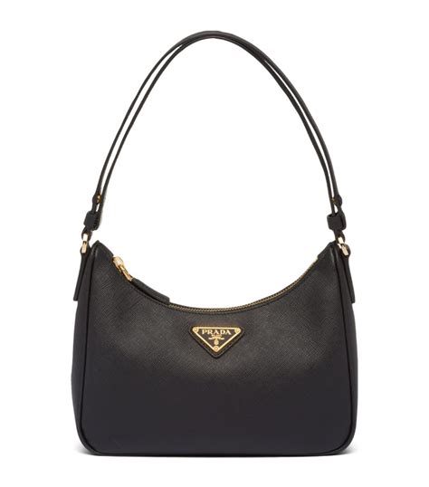 prada leather satchel handbag|prada leather shoulder bag price.